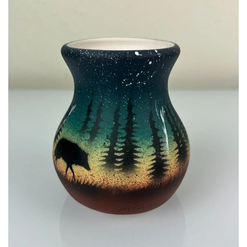 RWA Pottery Artist Signed 1999 4